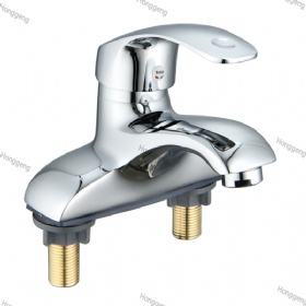 Dual-hole Basin Mixer