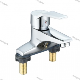 Dual-hole Basin Mixer