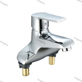 Dual-hole Basin Mixer