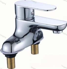 Dual-hole Basin Mixer